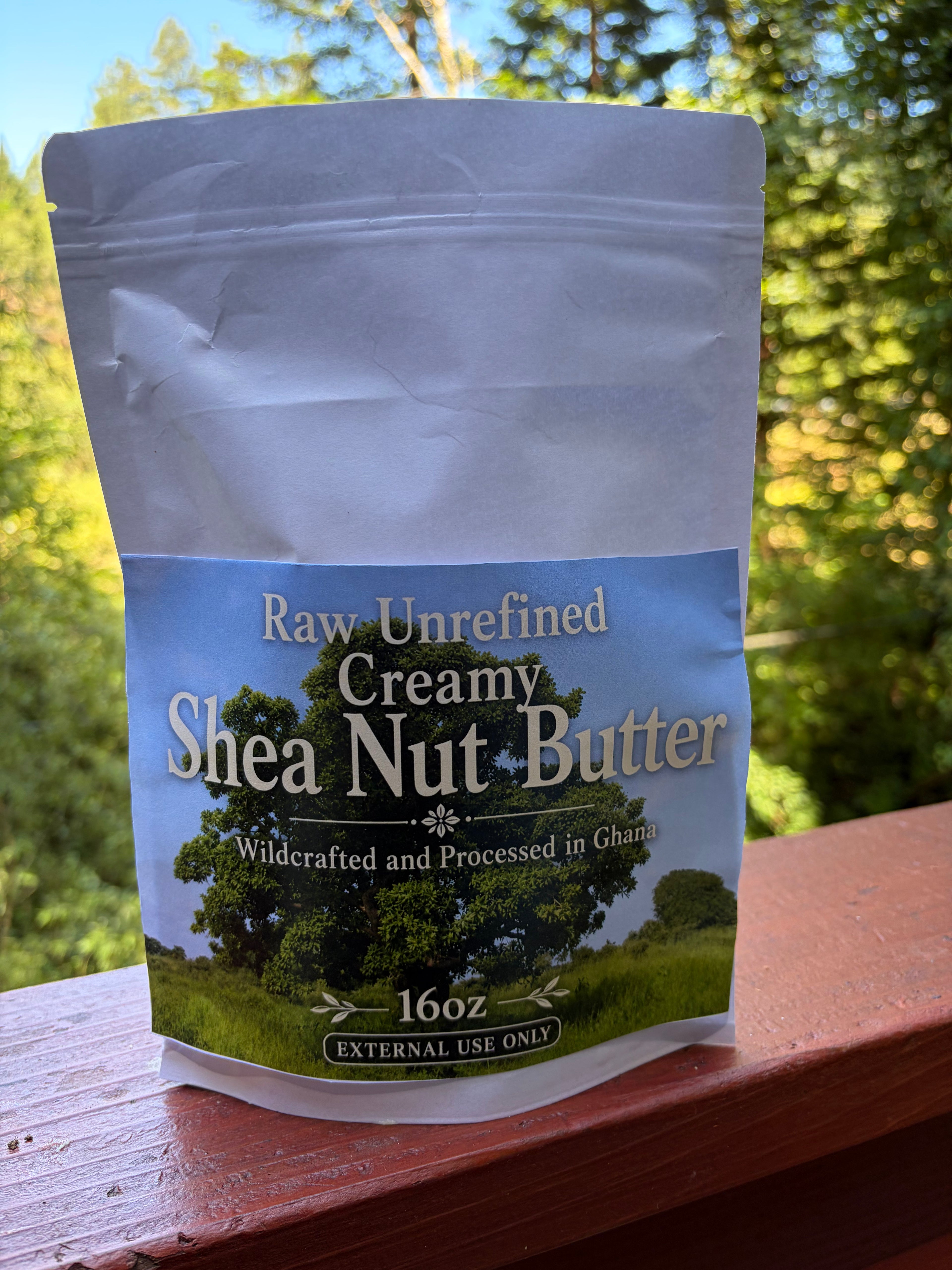 Raw Shea Butter in Pouch